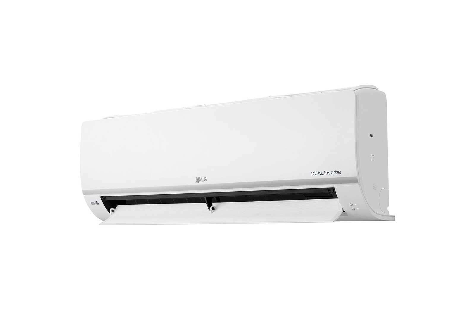Góc phải với cánh gió mở ngang của máy lạnh LG IOC09S1