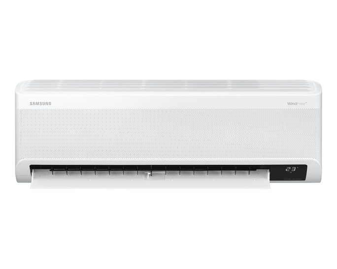 Dàn lạnh Samsung VRF treo tường WindFree™ AM028TNVDKH/EU, mặt trước với cửa gió mở