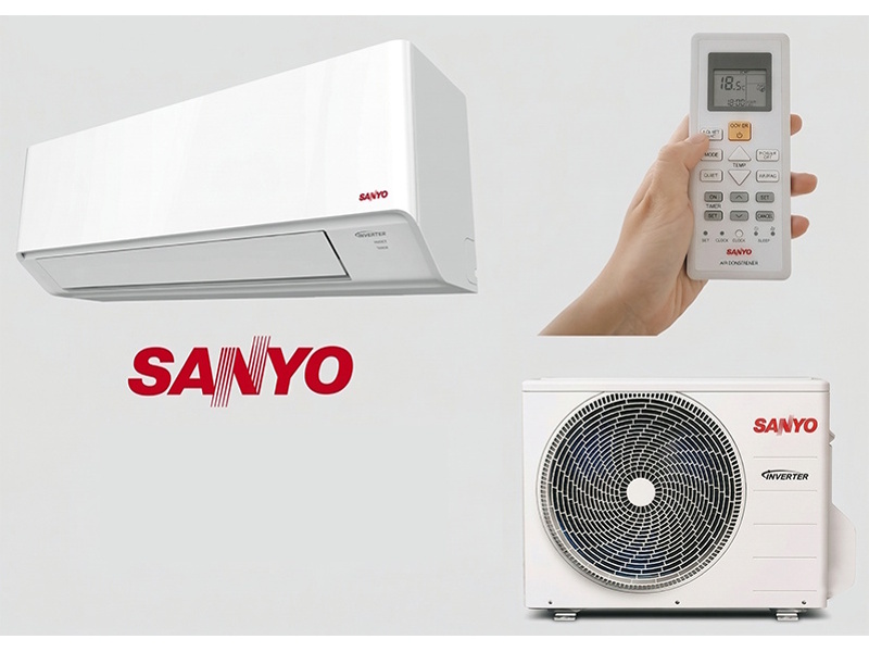 SANYO 9TSJIVND - góc nhìn sản phẩm 2