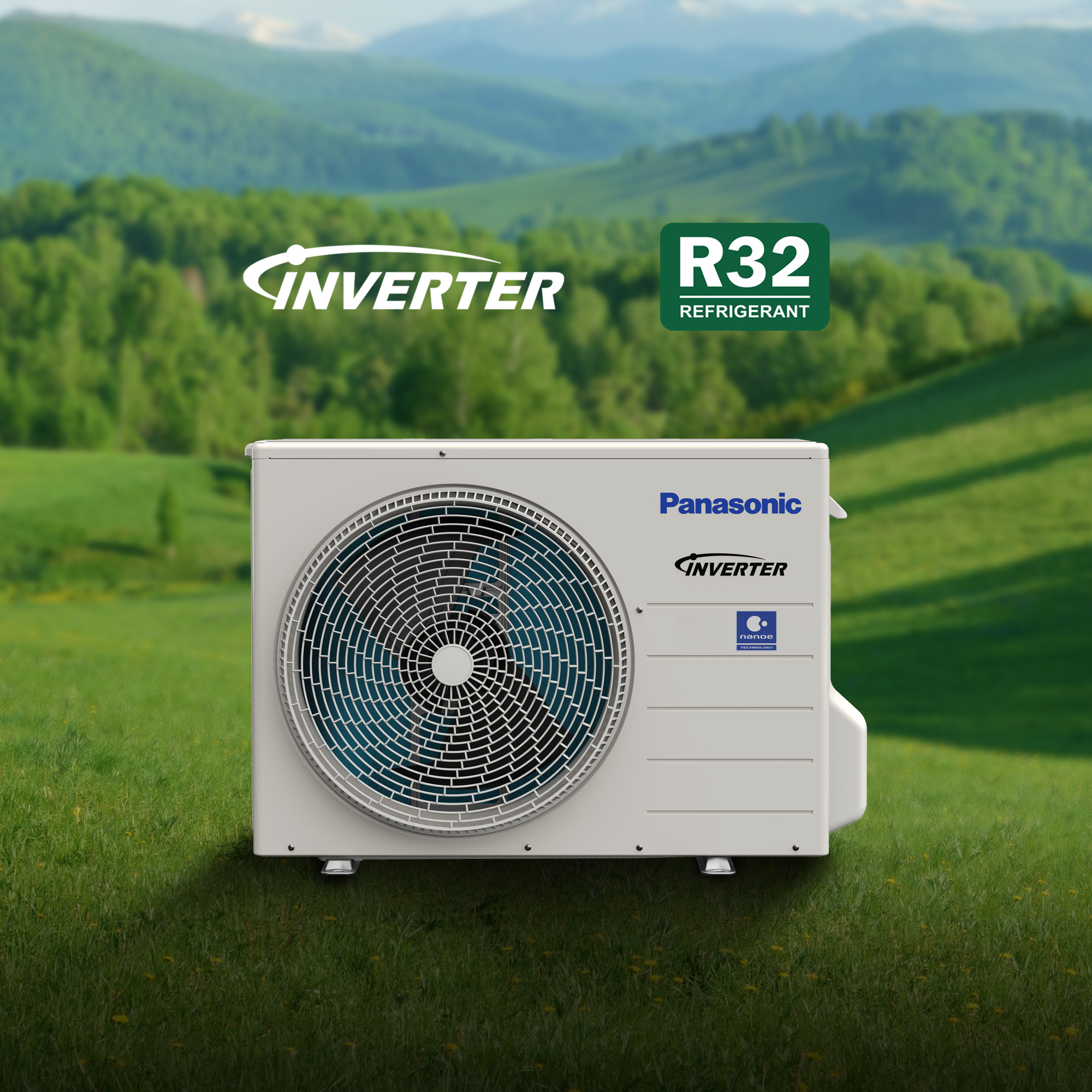Inverter và R32 cùng hỗ trợ hiệu quả vận hành trên máy lạnh Panasonic BU9BKH-8