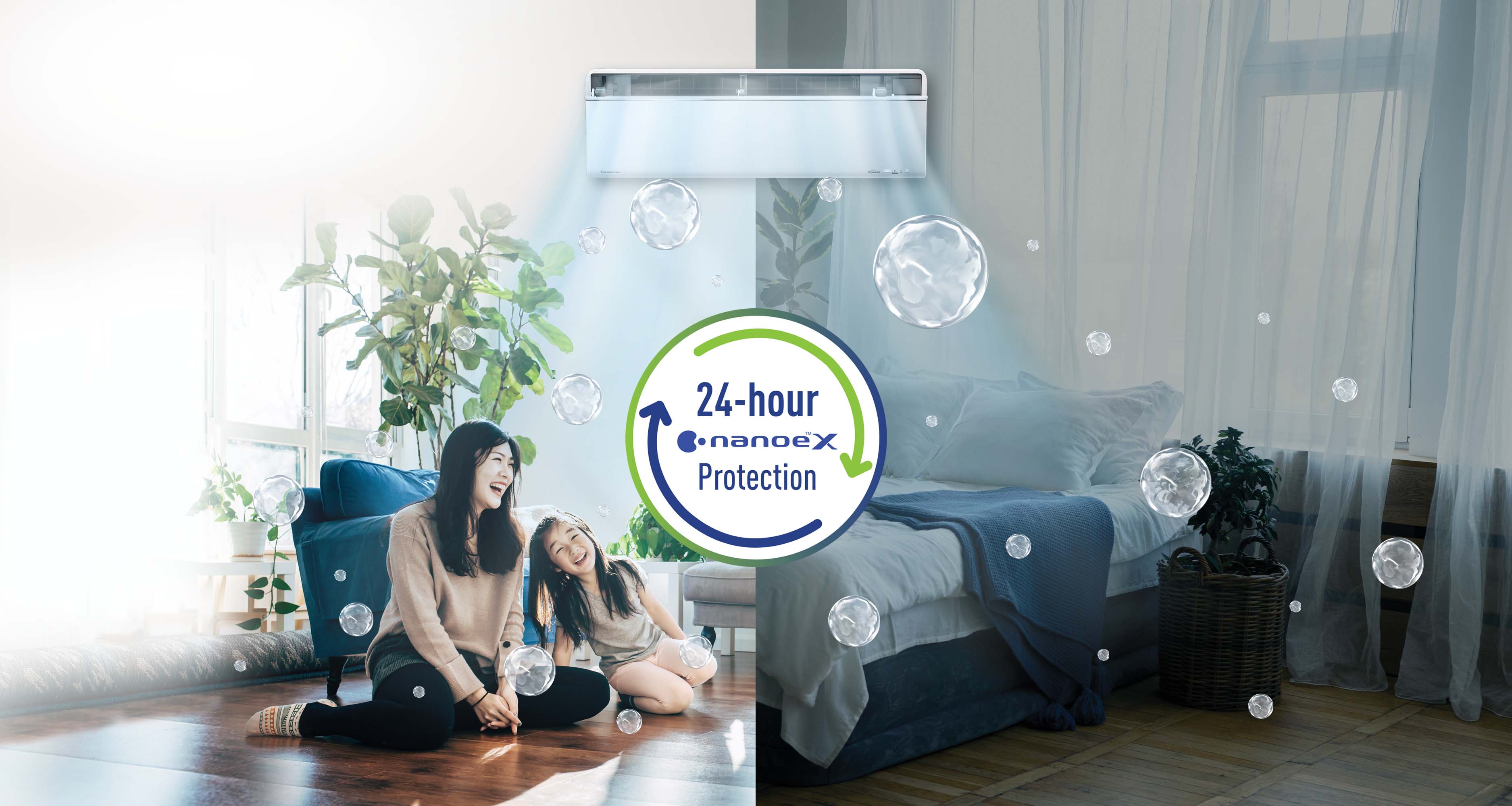 Chủ động chăm sóc không khí với nanoe™ X trên máy lạnh Panasonic VU18UKH-8