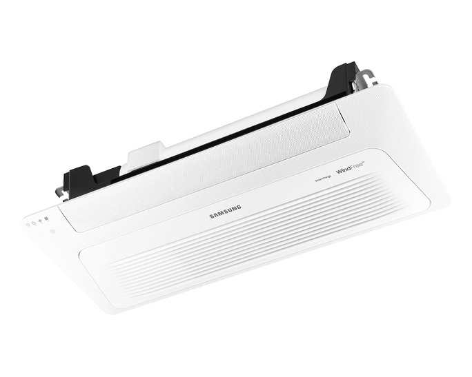 Dàn lạnh Samsung cassette 1 hướng WindFree™ AM017NN1PEH/TS, góc nghiêng phía phải