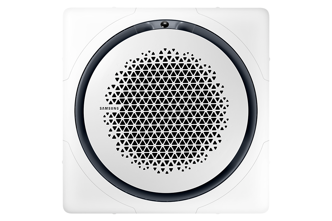 Máy lạnh Samsung cassette 360 F-AC140TN4PKC, mặt nạ viền vuông nhìn chính diện