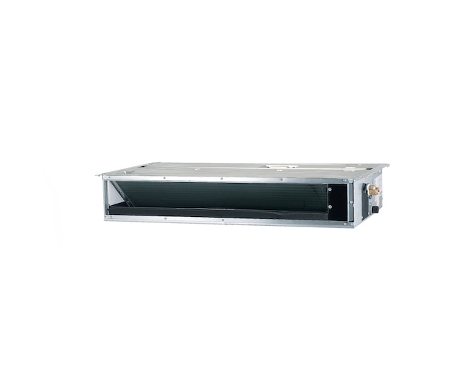 Dàn lạnh Samsung VRF MSP Duct AM036KNMDEH/EU, góc nghiêng thân máy và cửa cấp gió