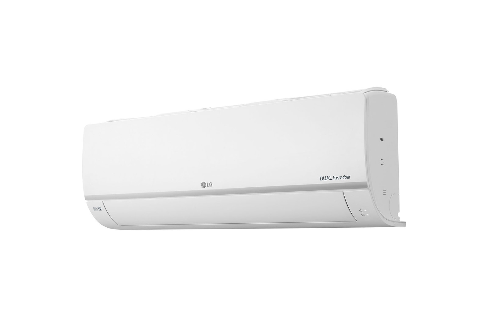 Góc phải, cửa gió đóng của máy lạnh LG IOC12S1