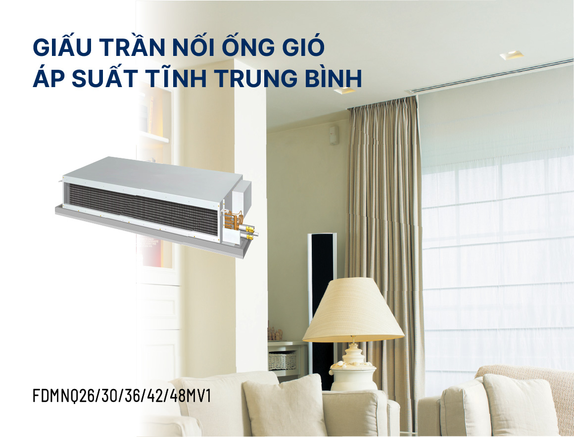 Hình minh họa dàn lạnh thuộc dòng Daikin FDMNQ