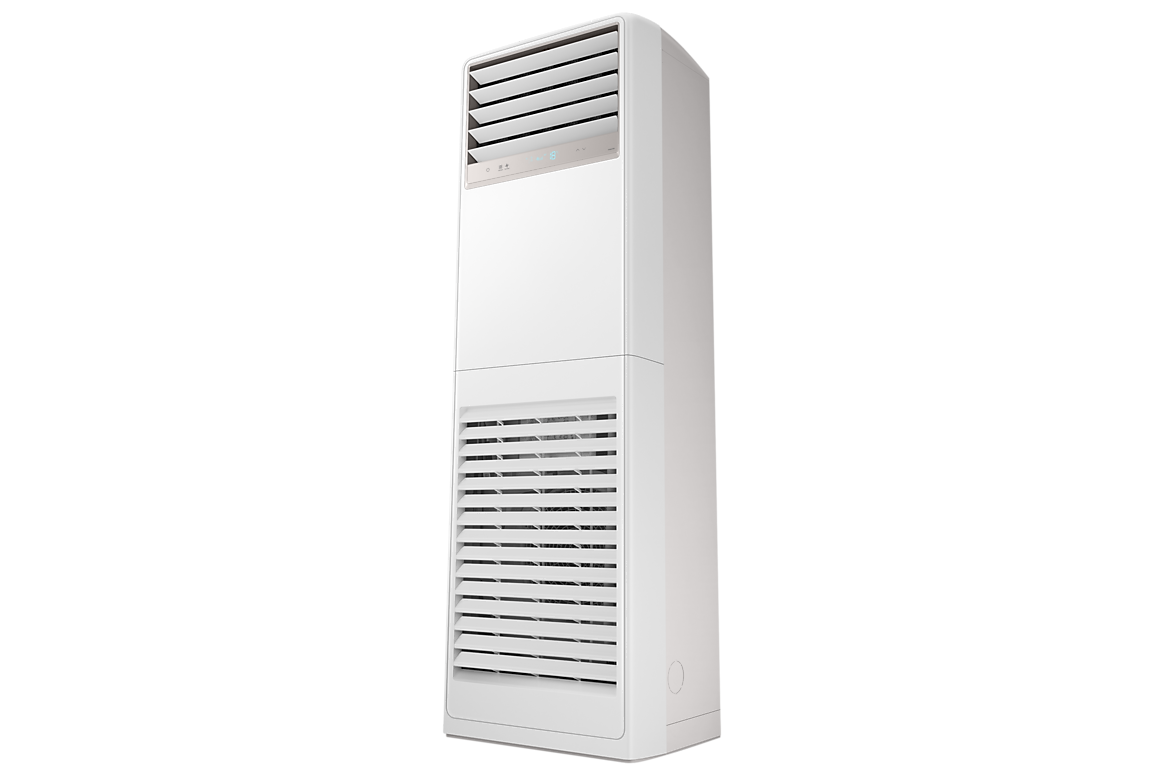 Máy lạnh tủ đứng Samsung Inverter F-AC048BNPDKC, góc nghiêng toàn thân máy