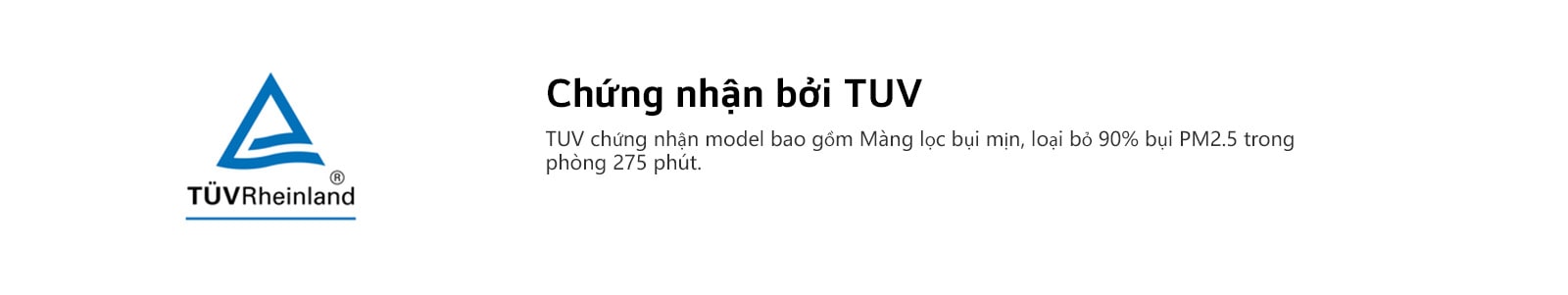 Minh họa kết quả thử nghiệm màng lọc bụi mịn do LG dẫn