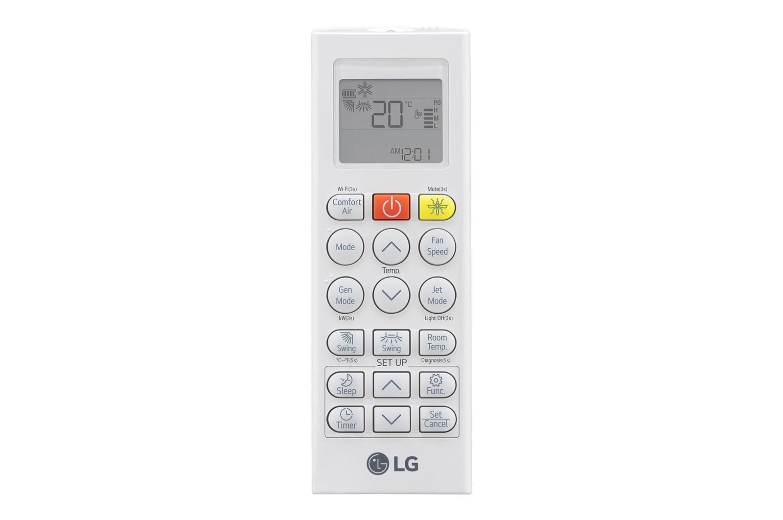 Điều khiển từ xa của máy lạnh LG IOC12S1