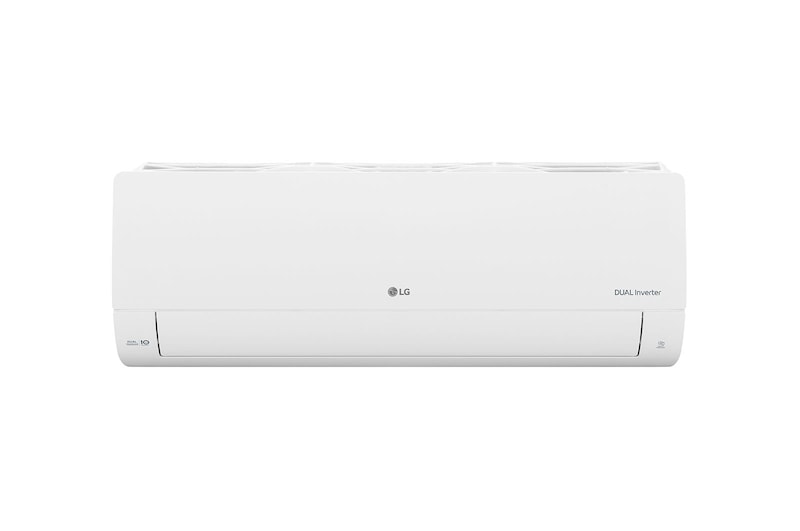 Máy lạnh LG IEC12M1 nhìn chính diện, cửa gió đóng