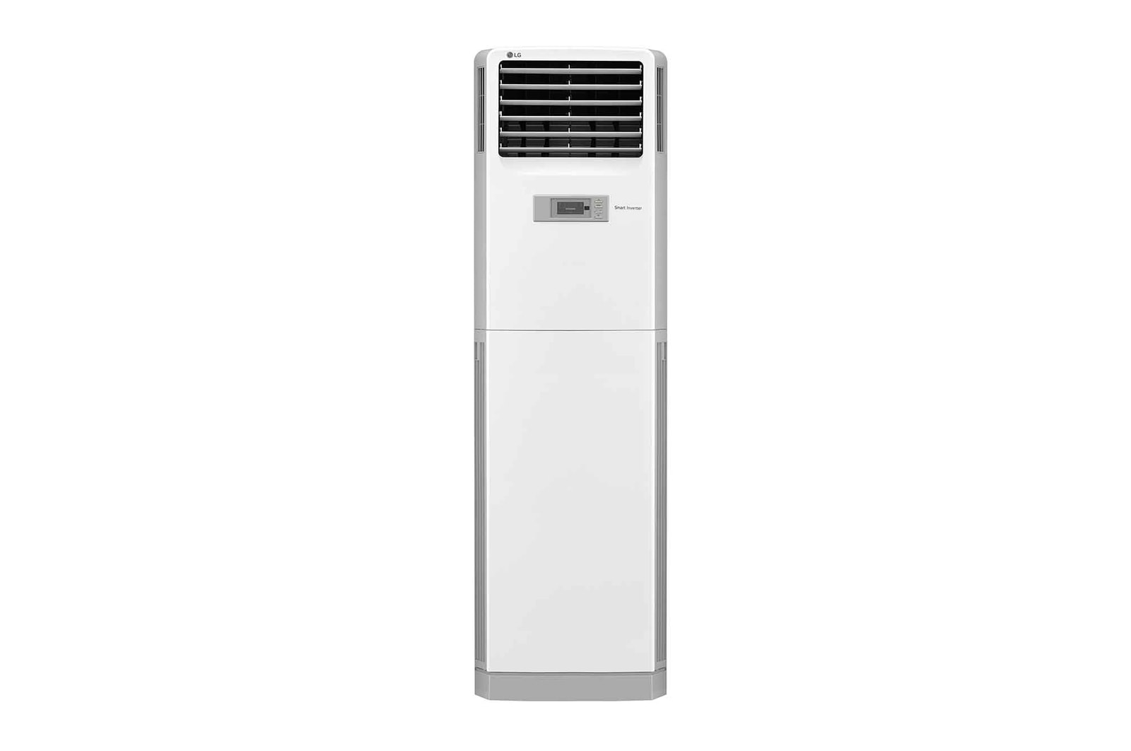 Máy lạnh tủ đứng LG V24PAC nhìn chính diện, cửa gió mở