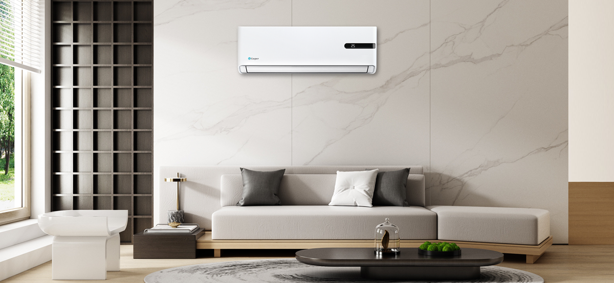Màn hình LED và bề mặt hoàn thiện tinh tế – Casper GC-09IB36