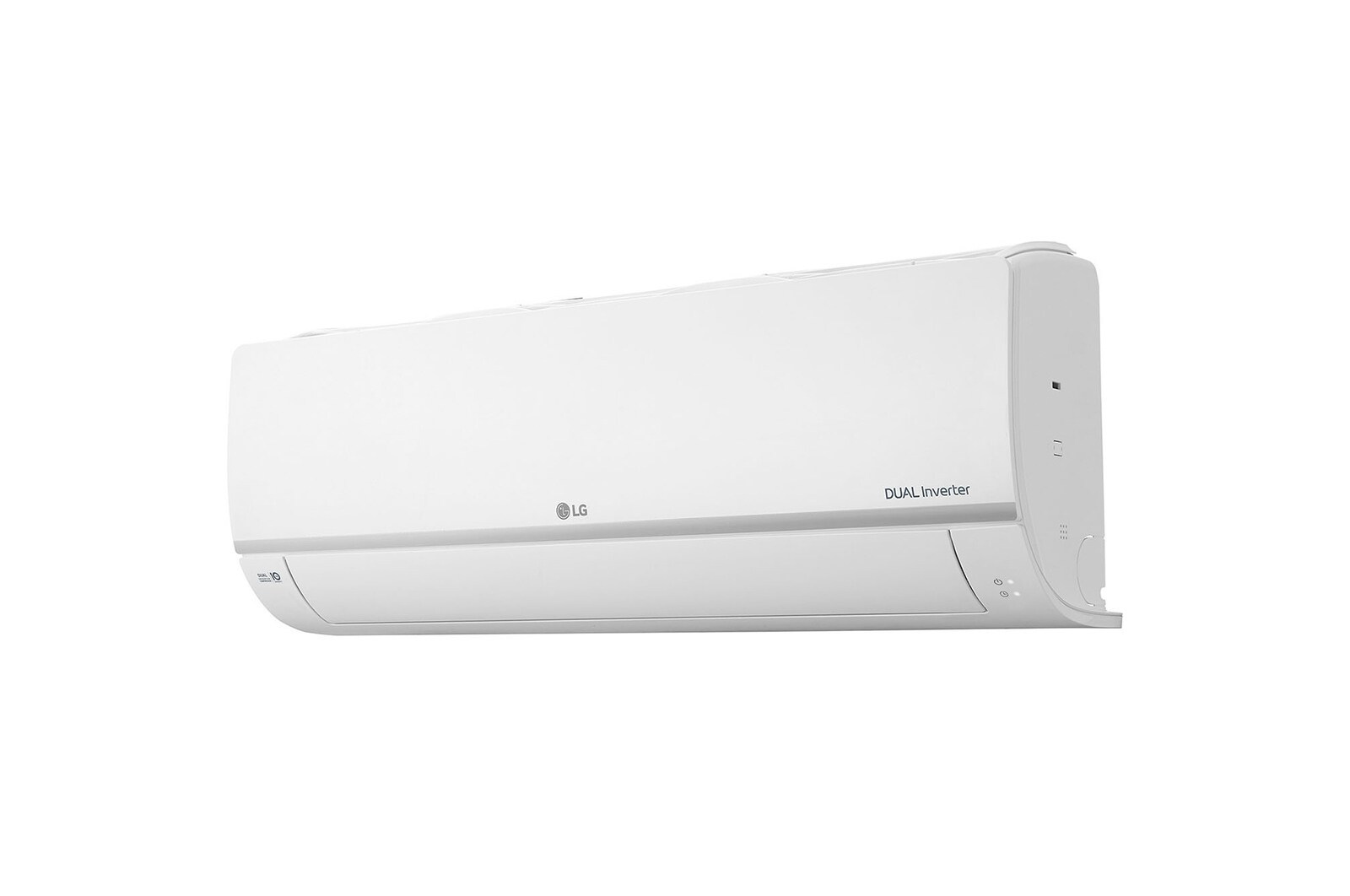 Góc phải, cửa gió đóng của máy lạnh LG IOC09S1