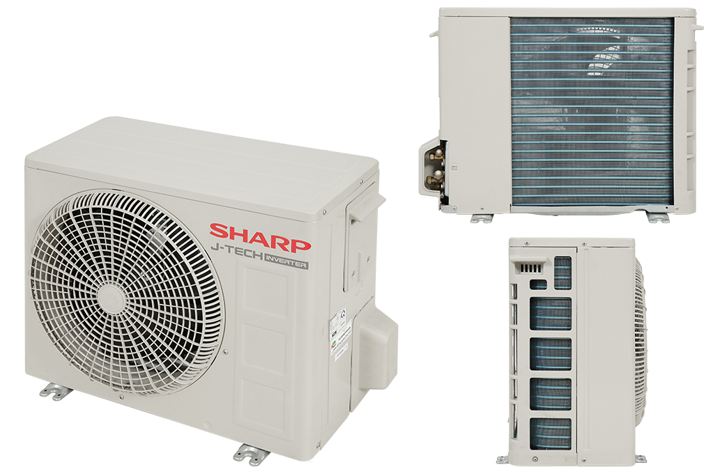 Các góc nhìn dàn nóng Sharp AU-X10ZEW