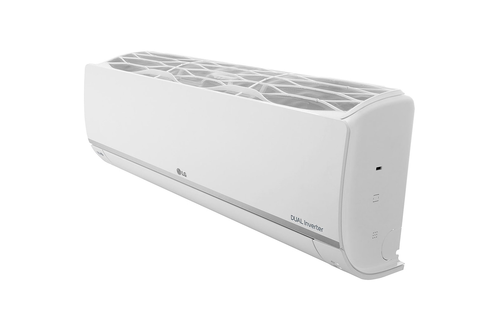 Mặt trên và lưới hút khí của máy lạnh LG IOC12S1