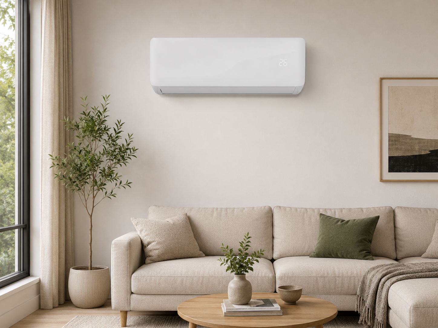 Máy lạnh Reetech RT9-HA-BT/RC9-HA-BT trong không gian nội thất