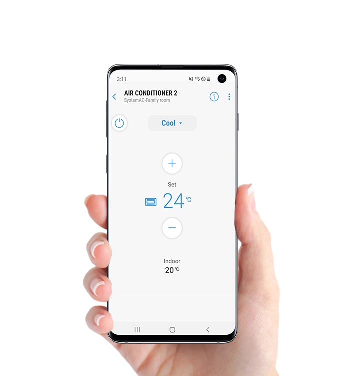 Quản lý qua SmartThings khi bổ sung bộ Wi-Fi - minh họa Samsung AJ026TNNDKH/EA