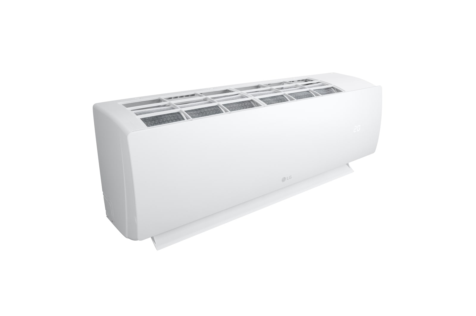 Mặt trên nhìn từ bên phải của máy lạnh LG IFC12M1