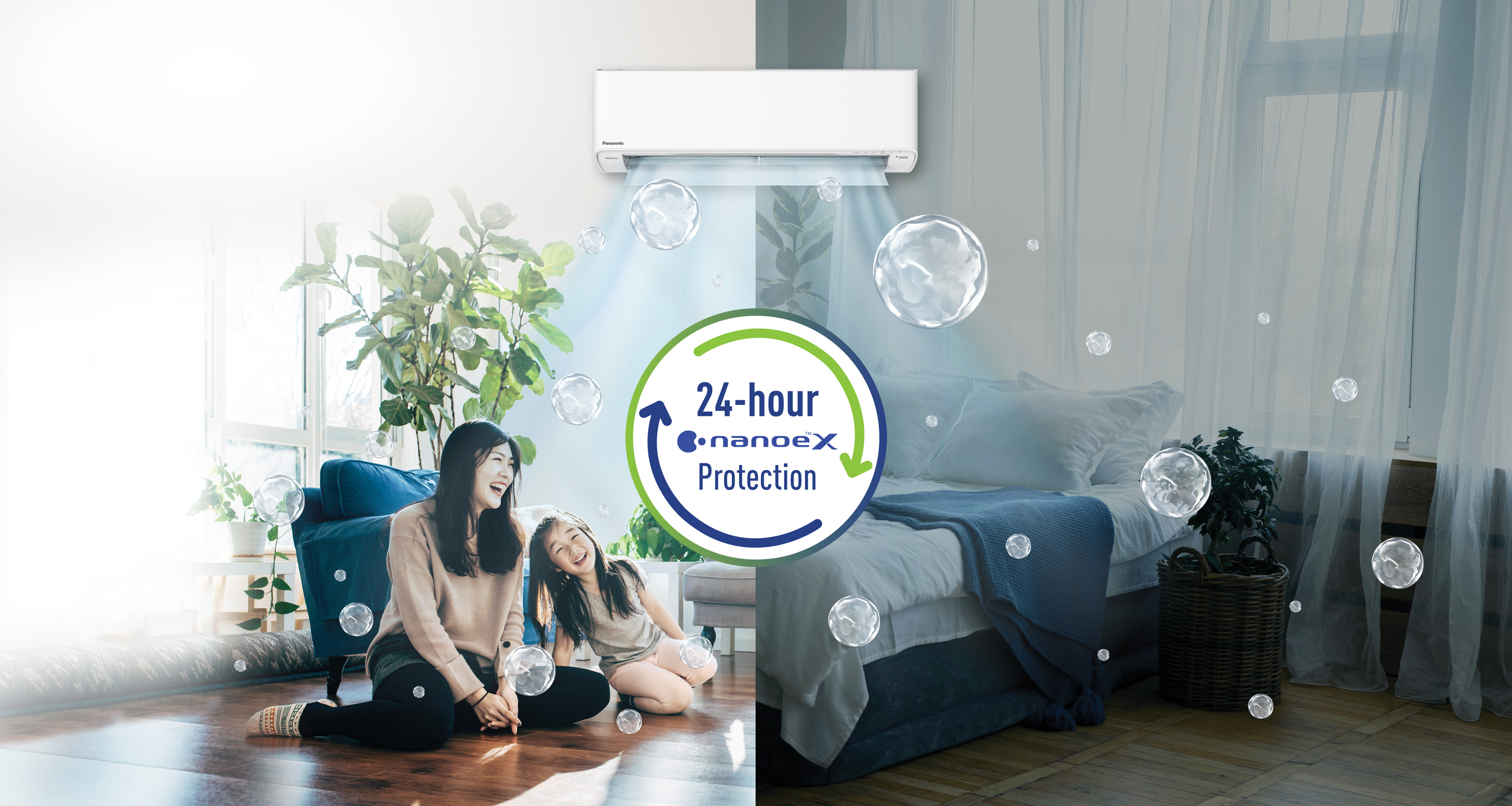 Chủ động chăm sóc không khí với nanoe™ X trên máy lạnh Panasonic U9ZKH-8