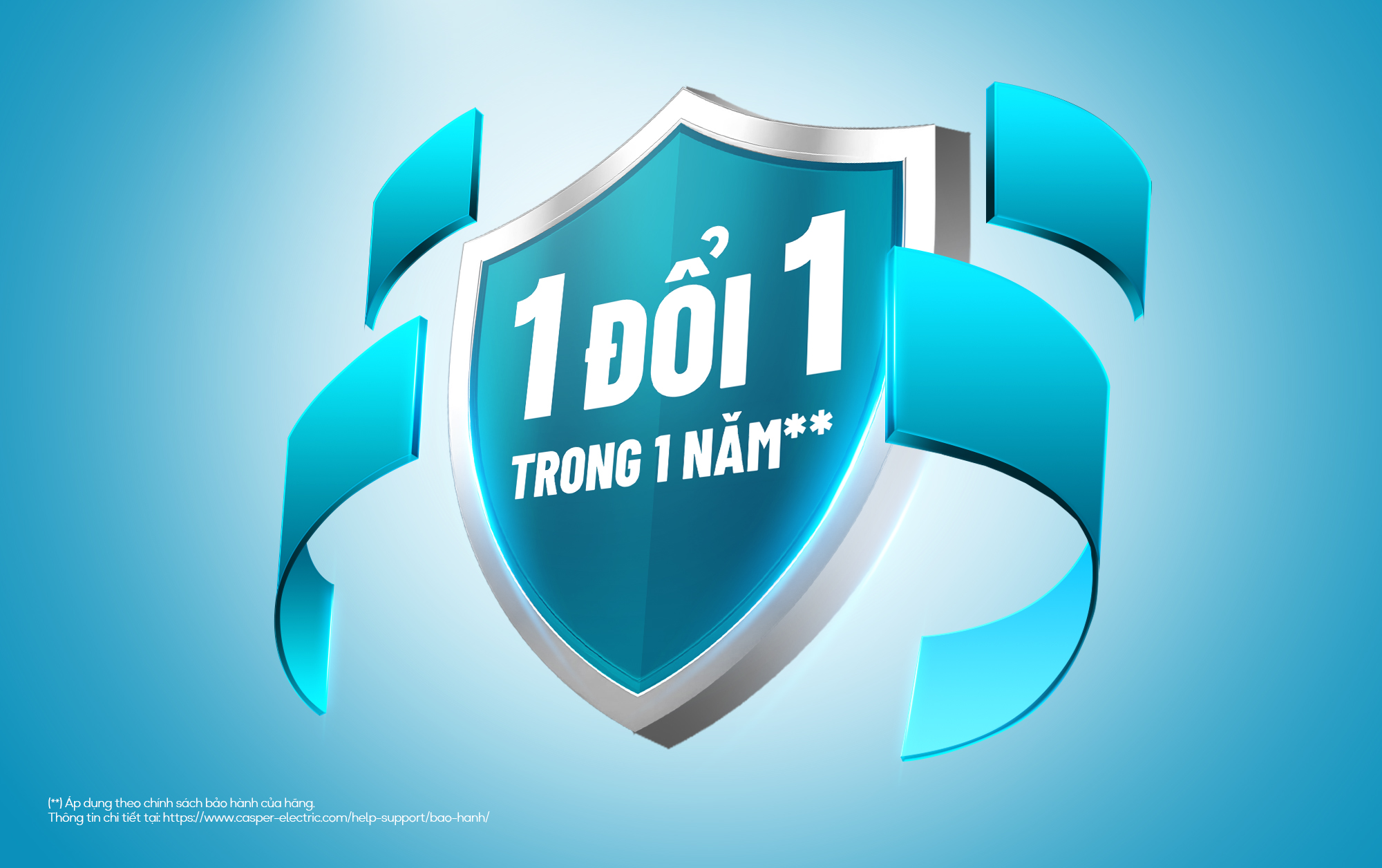 Đổi mới trong 12 tháng theo chính sách Casper – Casper JC-09IU36