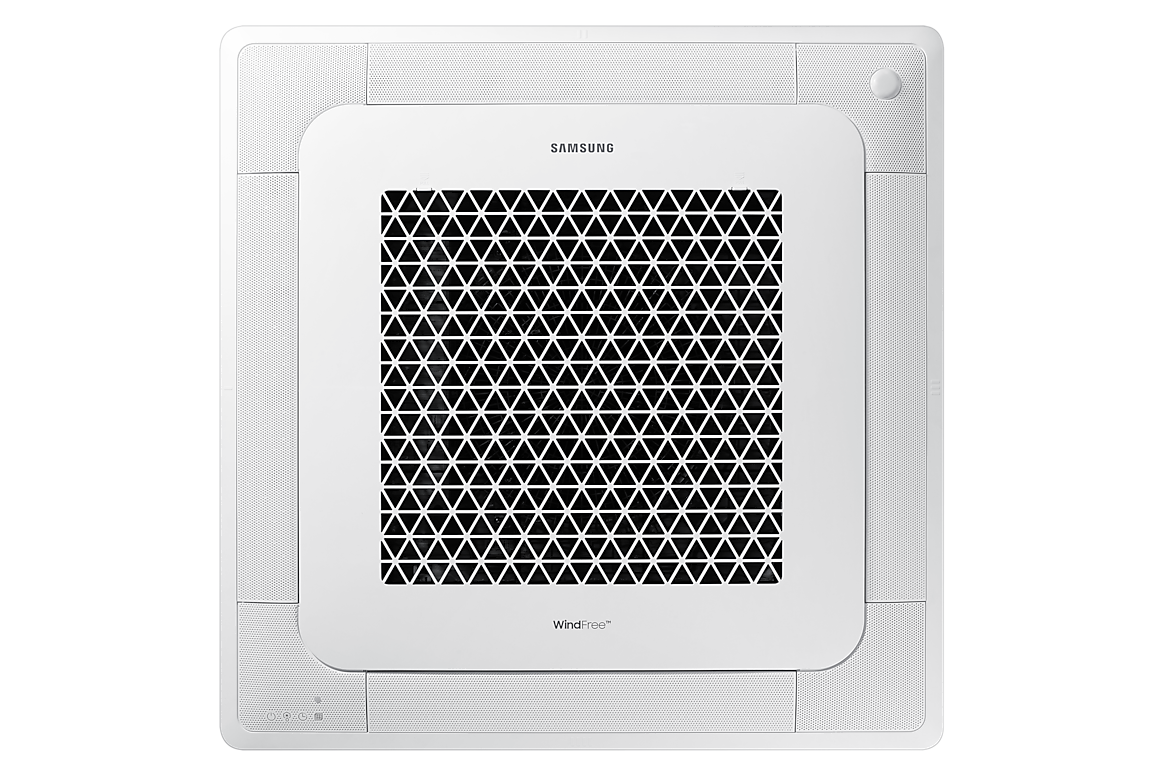 Máy lạnh Samsung cassette 4 hướng WindFree™ F-AC071TN4DKC, mặt trước màu trắng