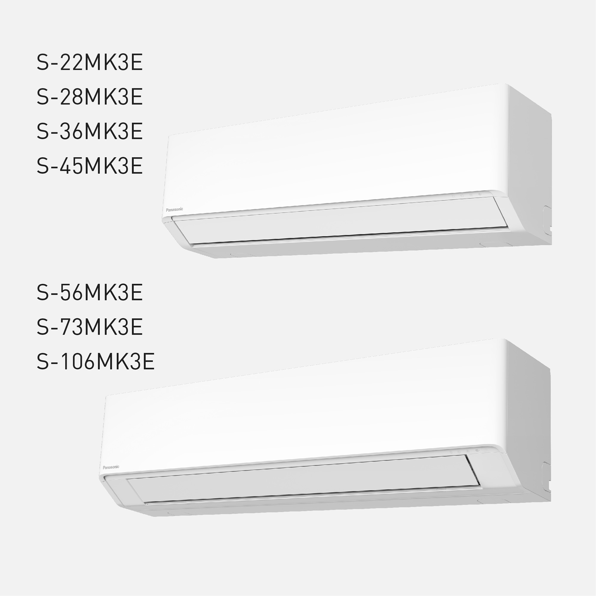 Hai cỡ thân máy cho nhiều mức công suất