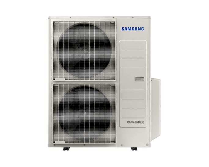 Dàn nóng Samsung Multi hai chiều AJ125TXJ5KH/EA, mặt trước dàn nóng hai quạt