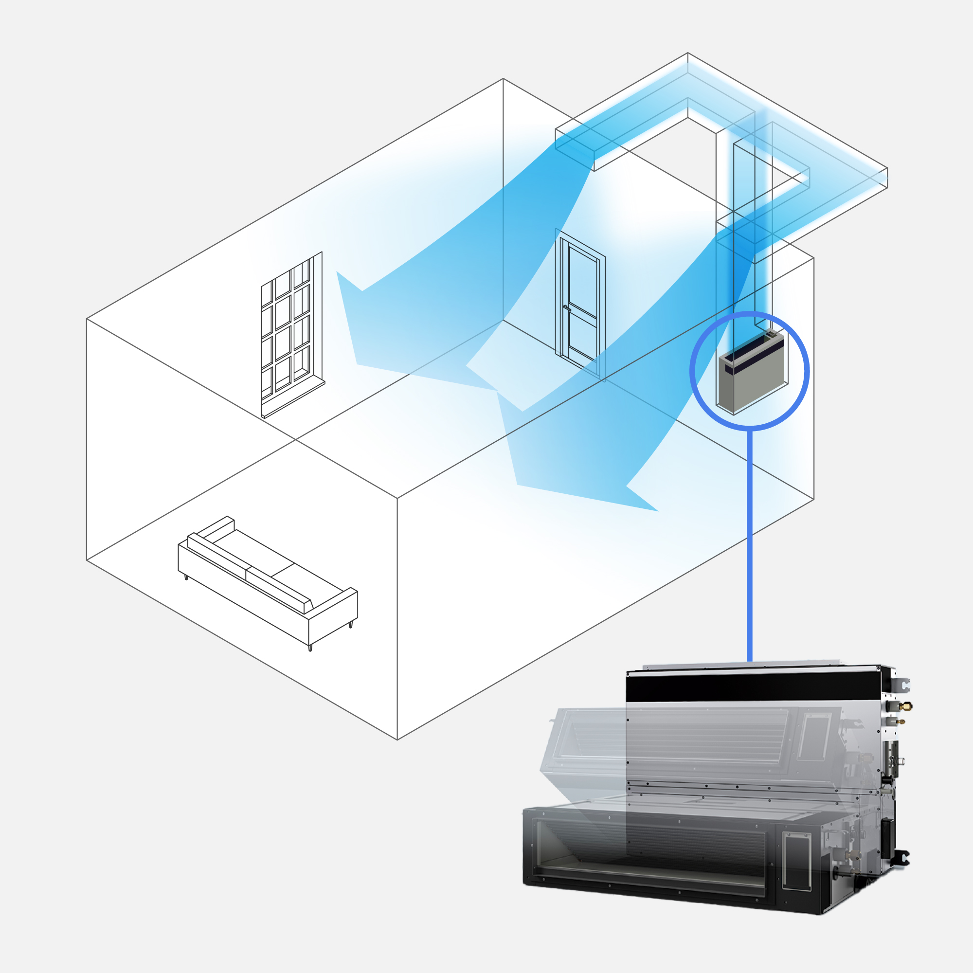 Thân máy 250 mm, bố trí ngang hoặc dọc