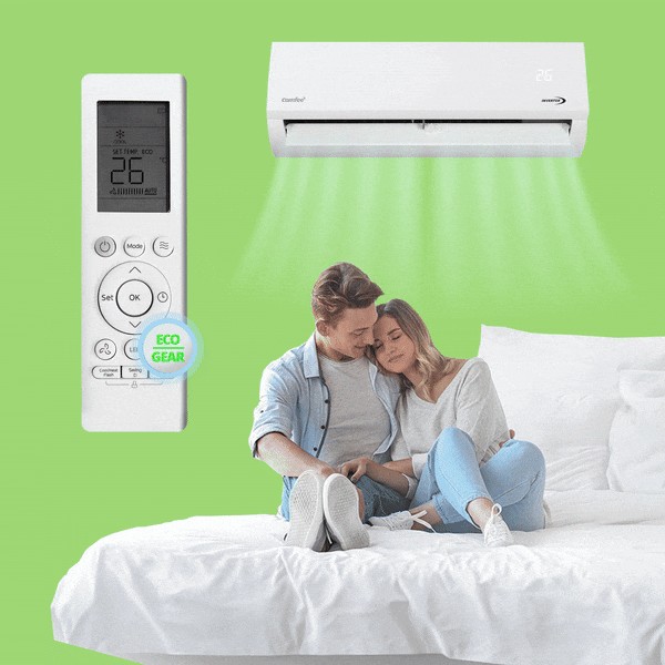Minh họa chủ động chọn chế độ tiết kiệm điện trên trang máy lạnh Comfee CFS-28VAF