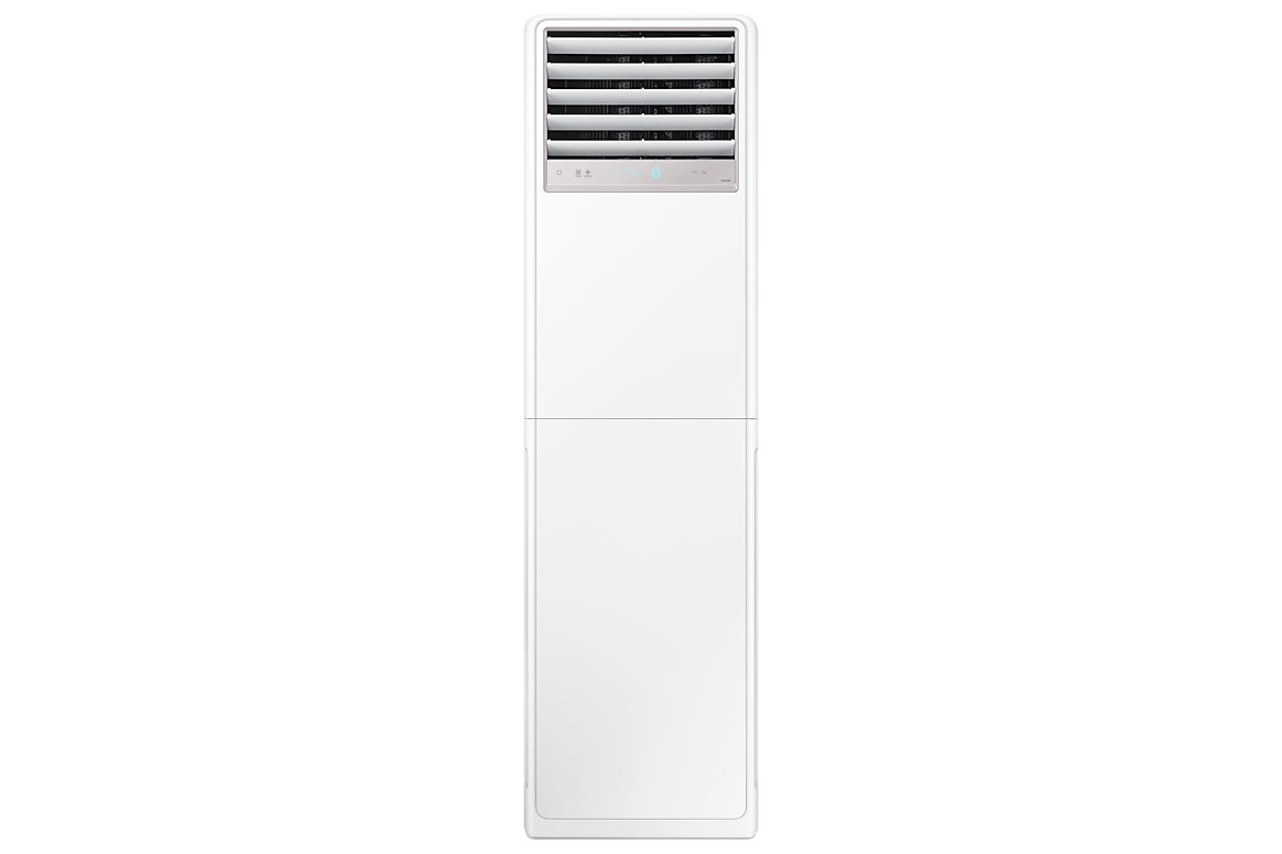 Máy lạnh tủ đứng Samsung Inverter F-AC030BNPDKC, mặt trước và cửa gió mở