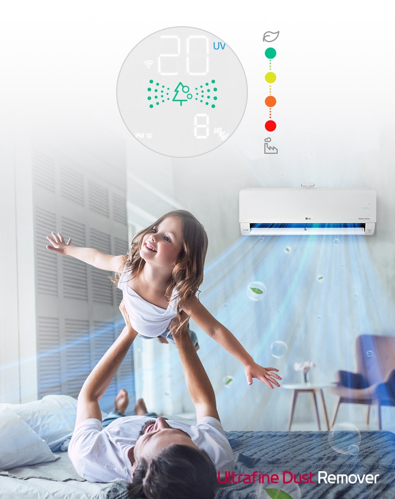 Minh họa theo dõi chất lượng không khí và xử lý bụi