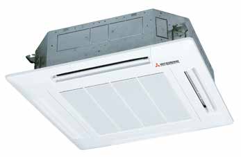 Minh họa dàn lạnh Mitsubishi Heavy FDT71YA-W5 với mặt nạ tiêu chuẩn