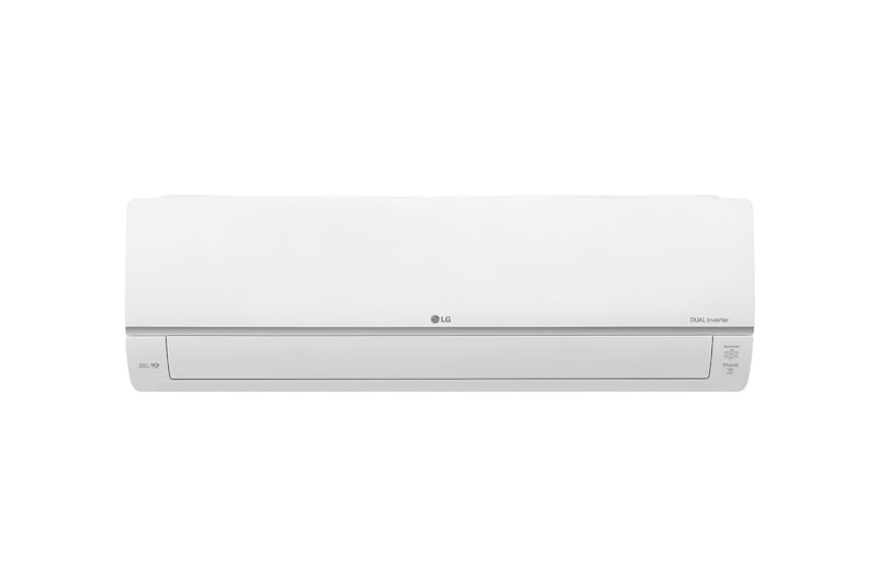 Máy lạnh LG V18API1 nhìn chính diện, cửa gió đóng