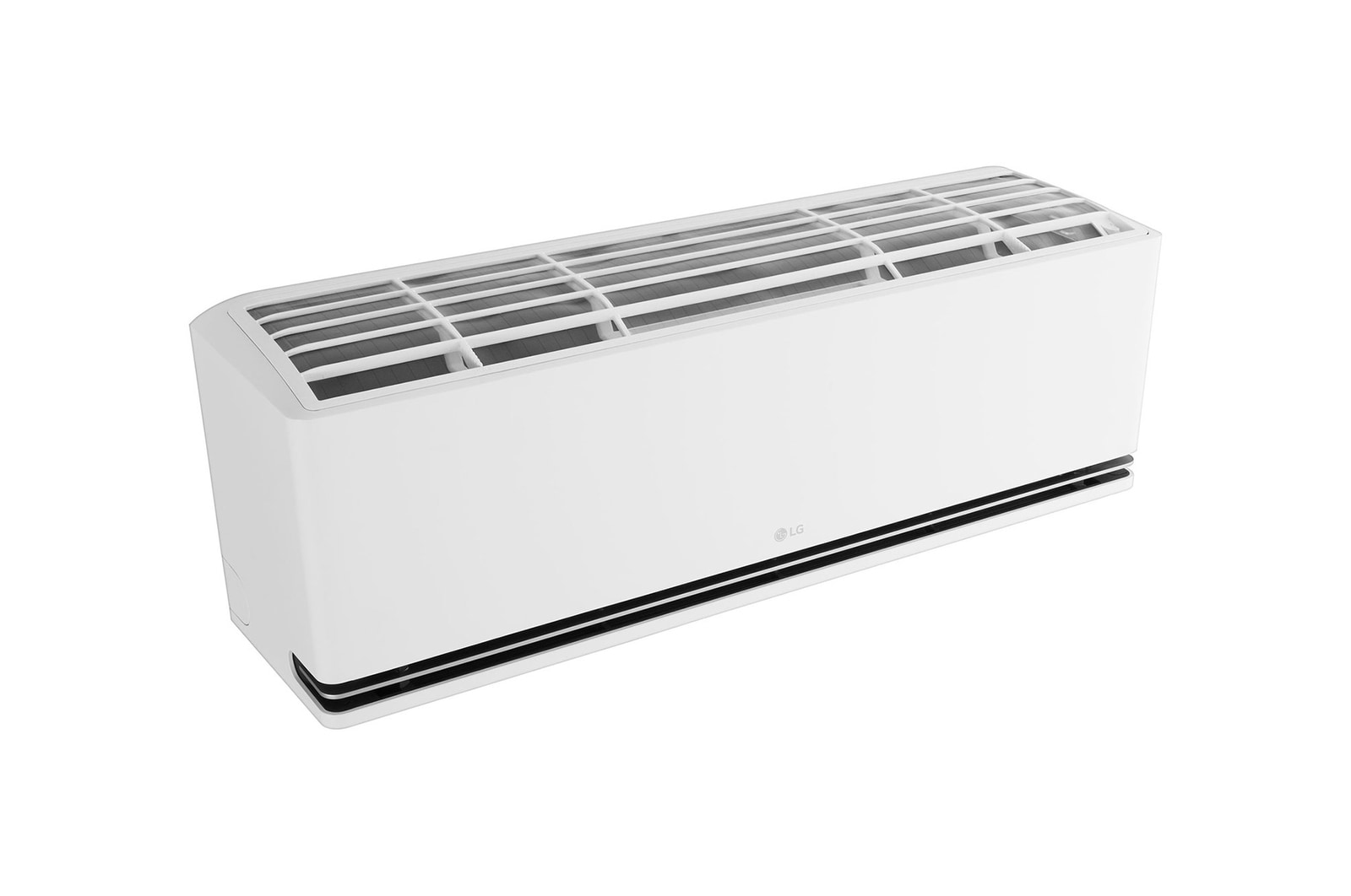 Mặt trên và lưới hút khí của máy lạnh LG IPC09M1