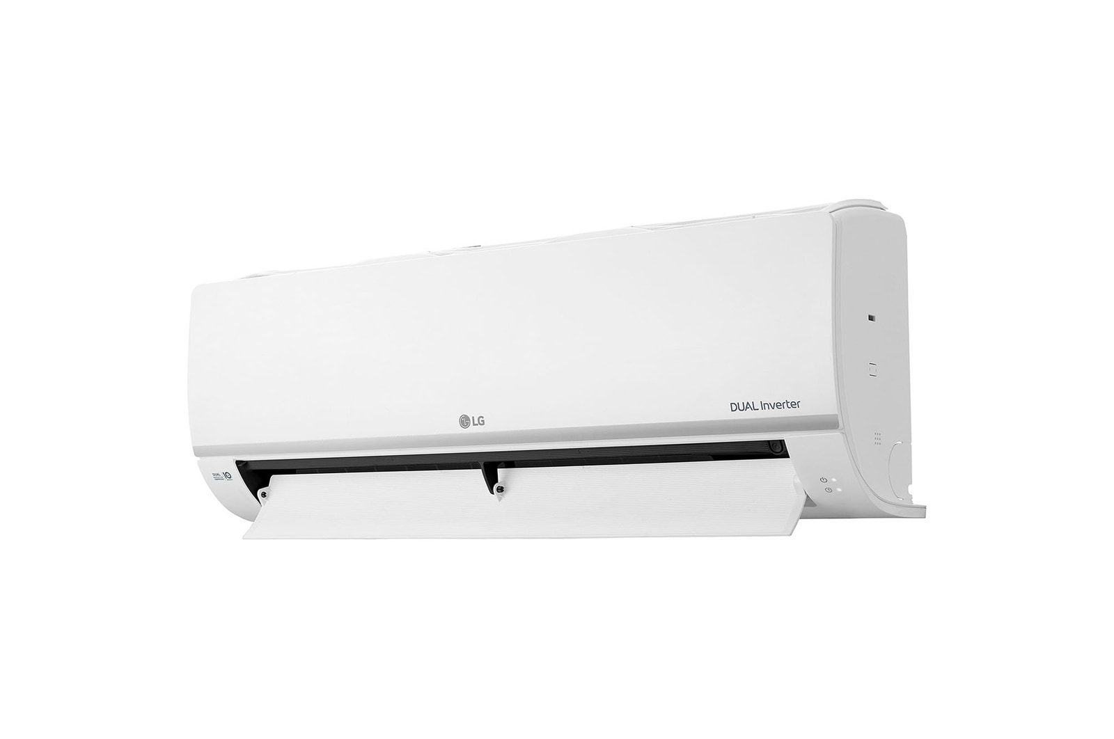 Góc phải với cánh gió hạ thấp của máy lạnh LG IOC12S1