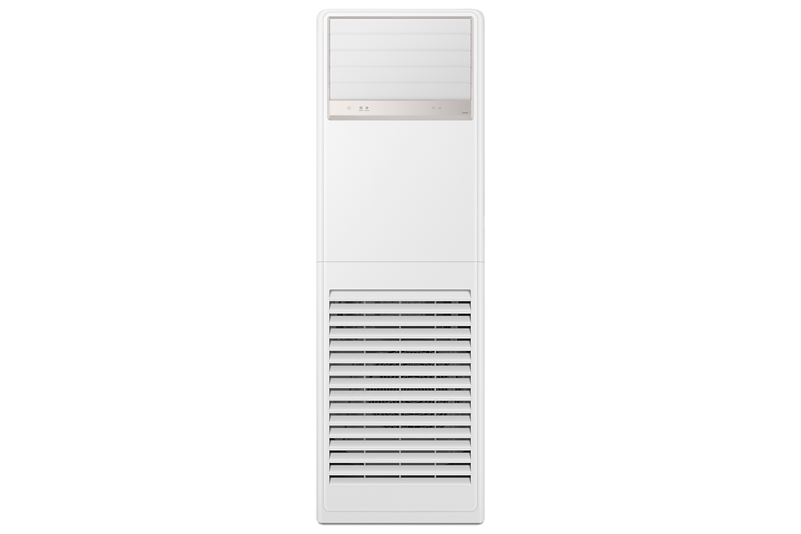 Máy lạnh tủ đứng Samsung Inverter F-AC048BNPDKC, mặt trước với cửa gió đóng