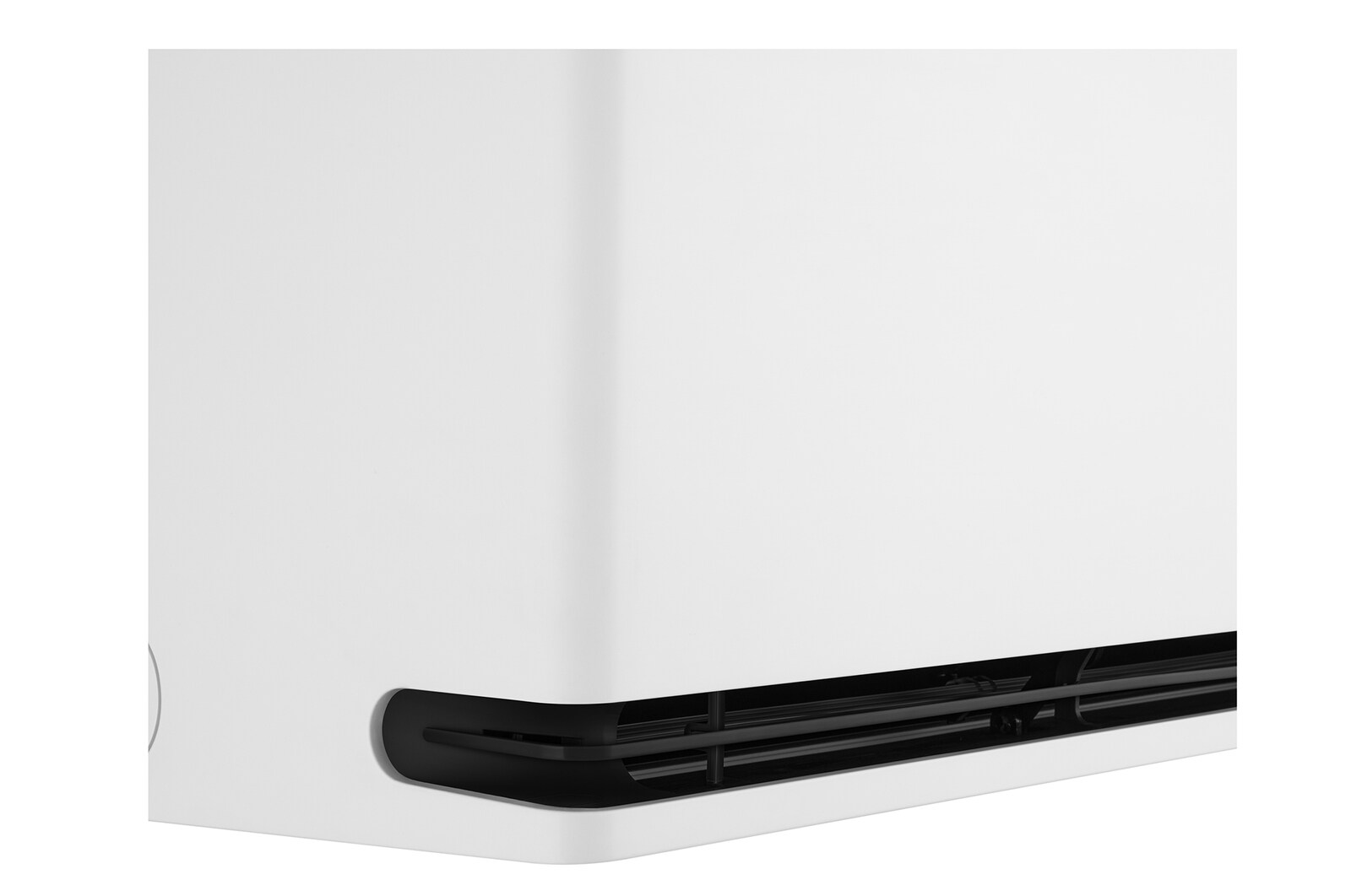 Cận cảnh đường viền và cửa gió dàn lạnh trên trang LG IDC24M2
