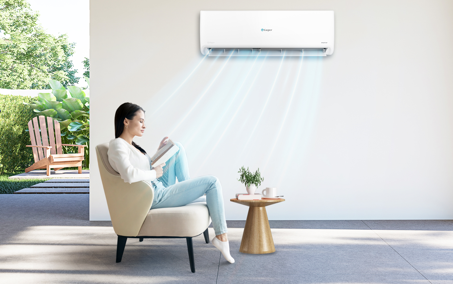 Trải nghiệm vận hành êm – Casper GC-09IS35
