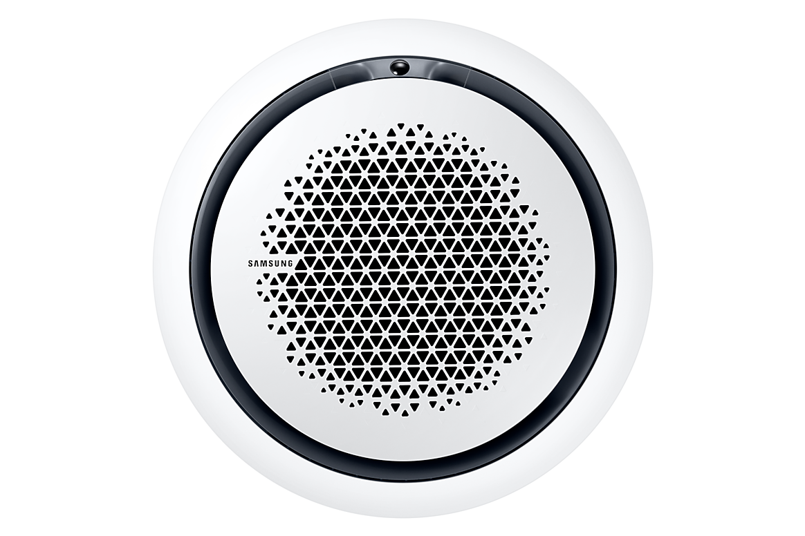 Máy lạnh Samsung cassette 360 F-AC140TN4PKC, mặt nạ tròn nhìn chính diện