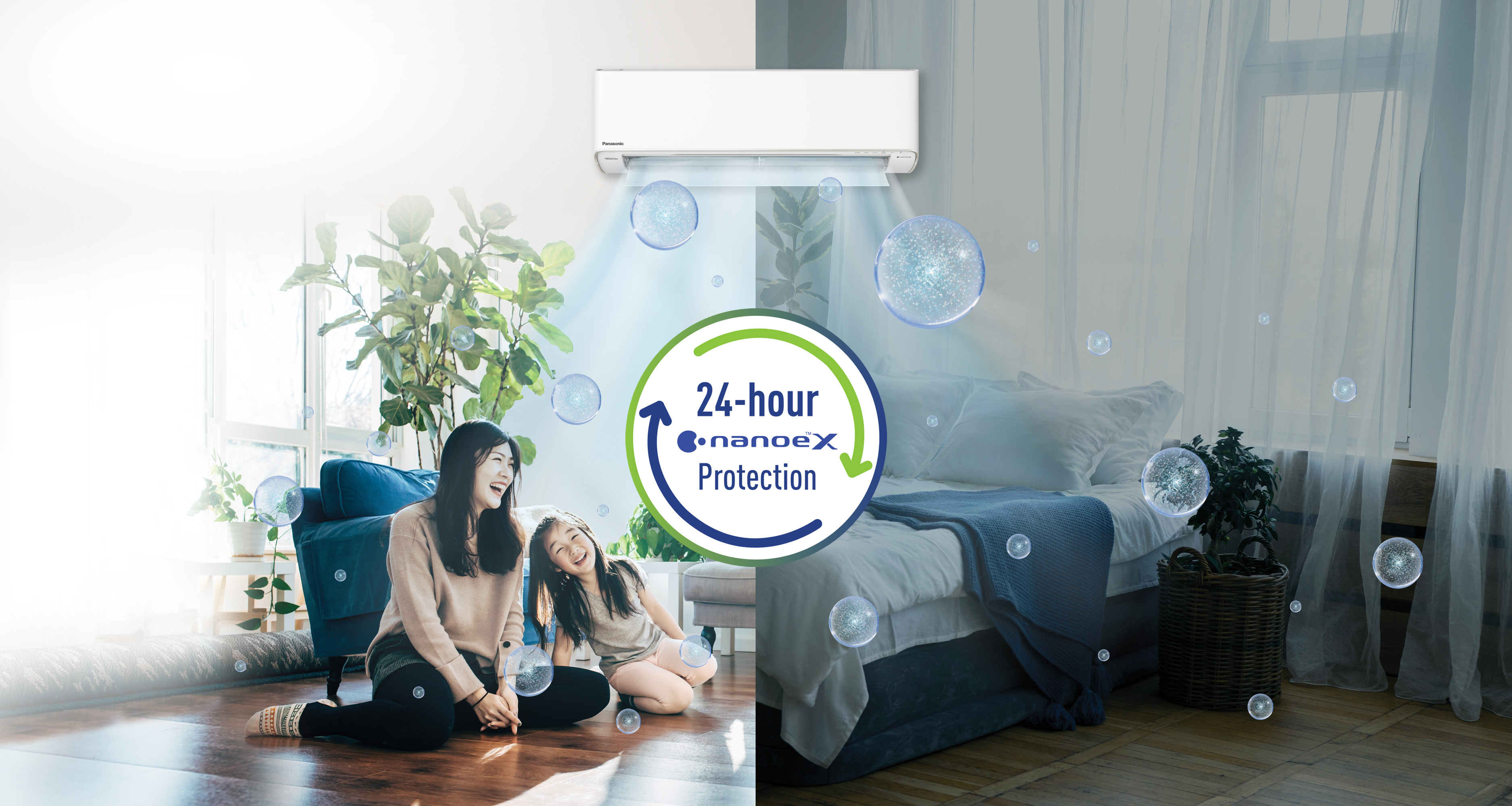 Chủ động chăm sóc không khí với nanoe™ X trên máy lạnh Panasonic XU9ZKH-8