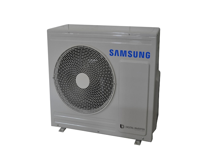 Dàn nóng Samsung AC071TXADKC/EA, góc nhìn phía trước và bên phải