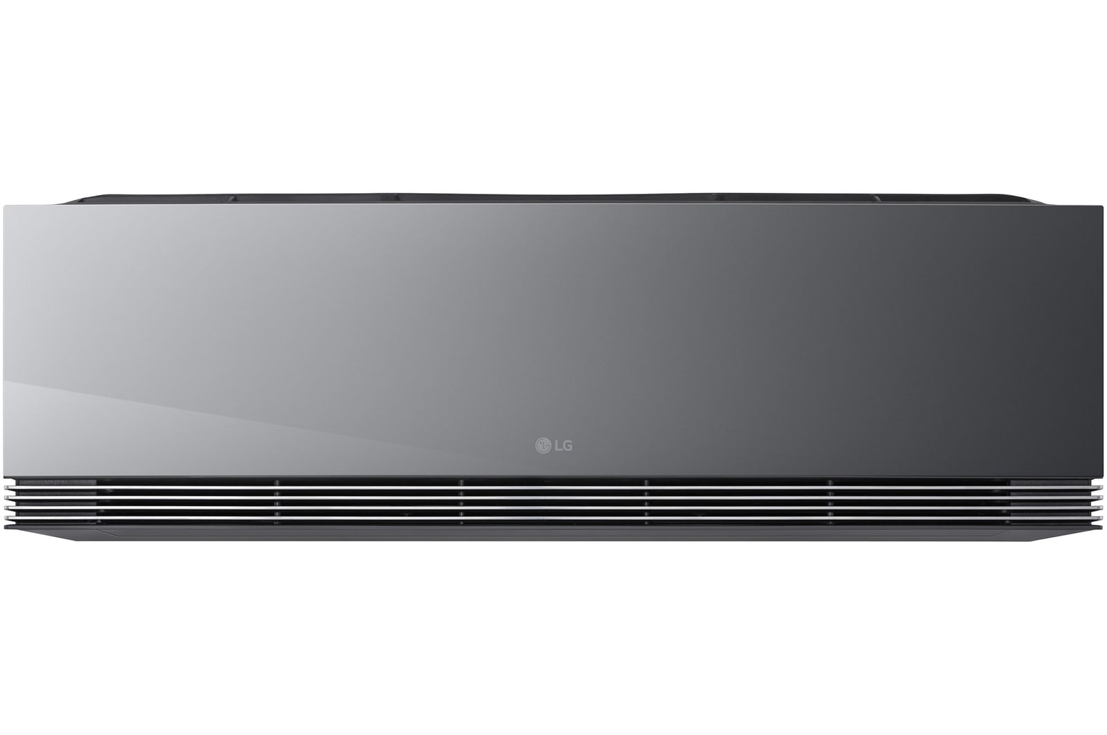 Mặt trước với cửa gió đóng của LG IAC18B1