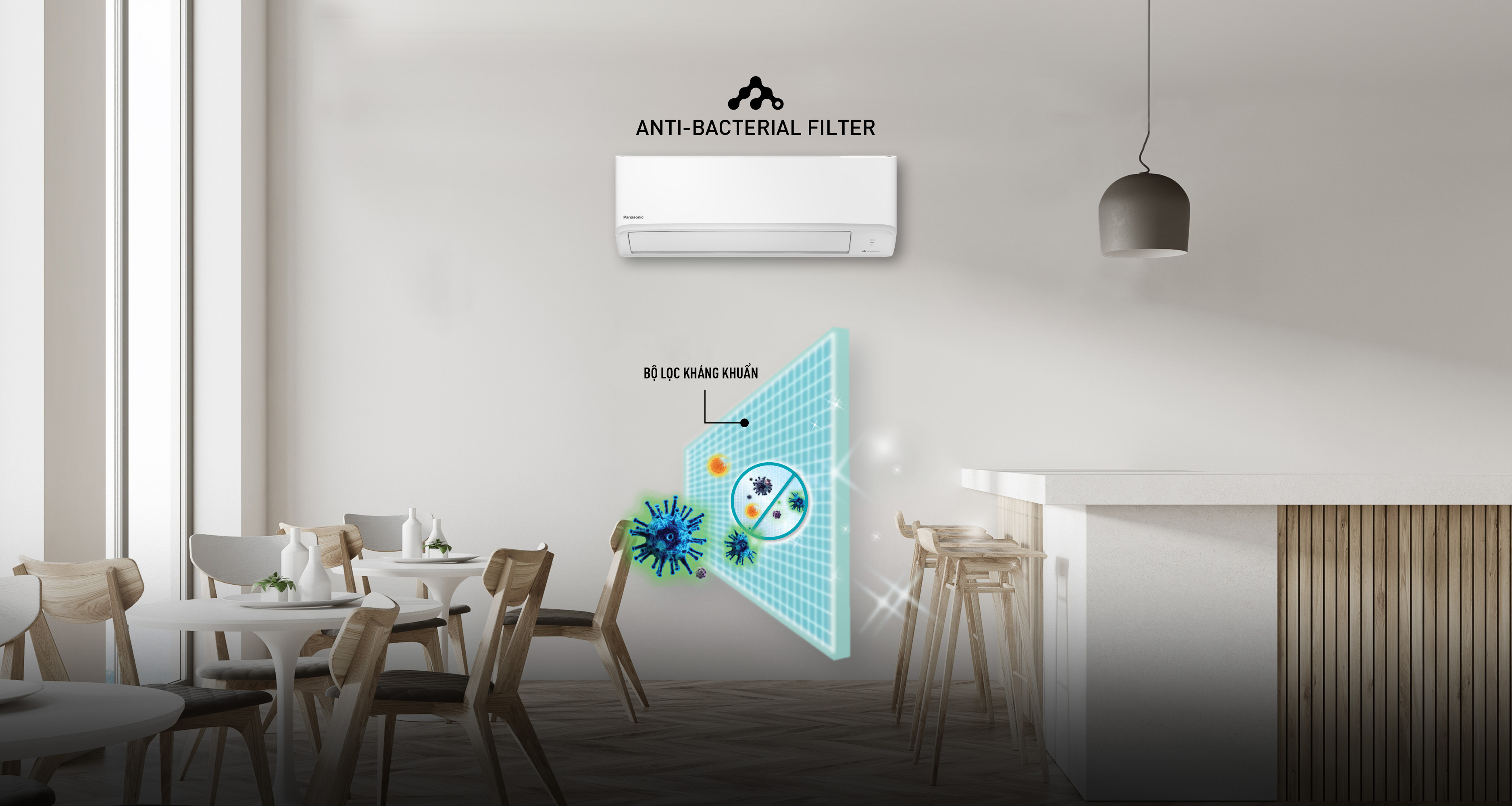 Bộ lọc hỗ trợ chăm sóc không khí